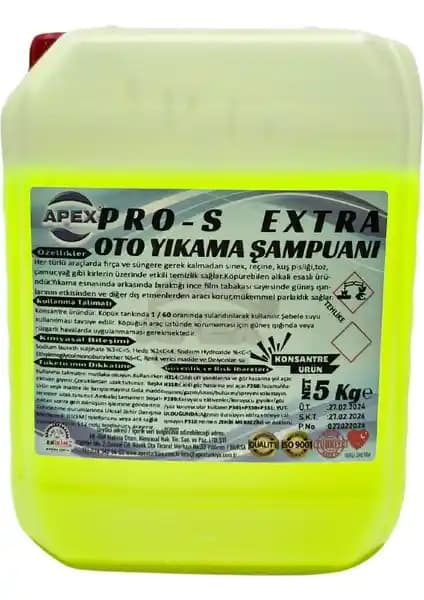 Apex Cilalı Oto Şampuanı: Ekonomik ve Pratik Araç Temizliği İçin Yenilikçi Çözüm