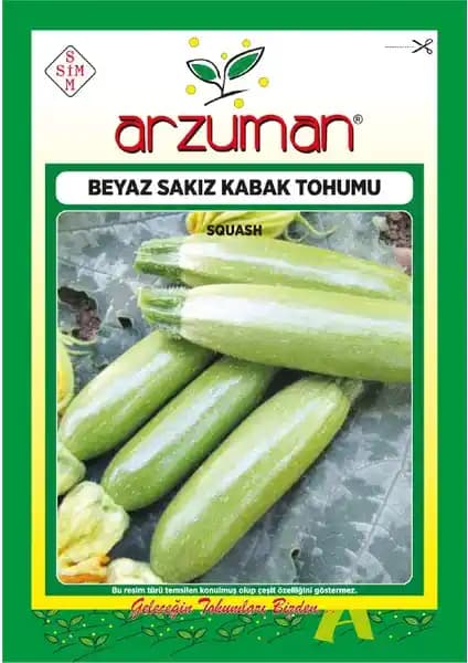 Arzuman Beyaz Sakız Kabak Tohumu: Doğal ve Verimli Tarım İçin Güvenilir Seçenek