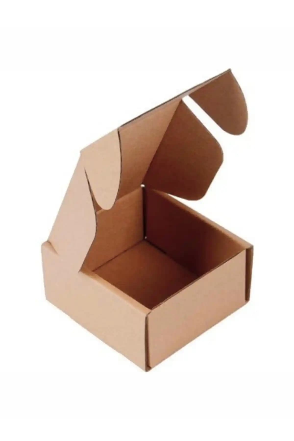 Aspak 9,5x8,5x6,5 Cm Mini E-ticaret Kargo Kutusu Çevre Dostu ve Dayanıklı Paketleme Çözümü