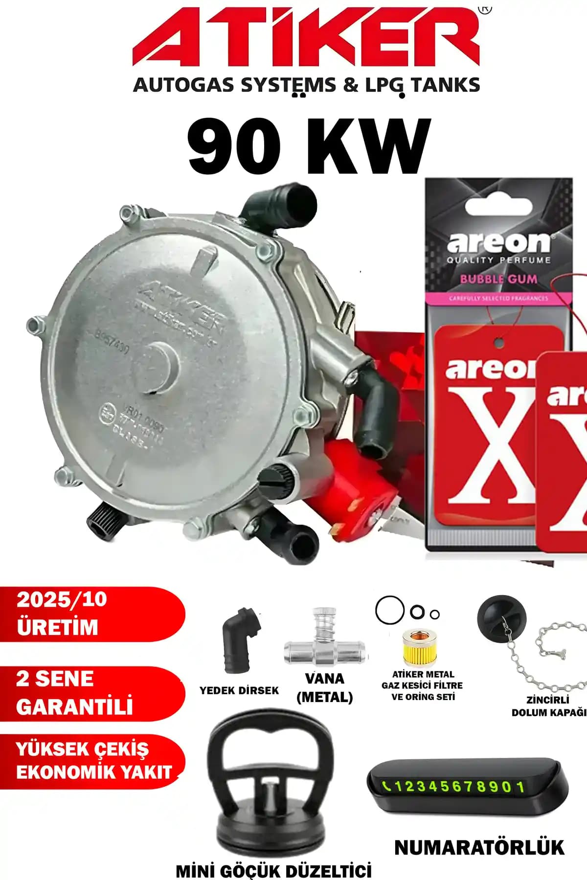 Atiker 90 kW Karbüratörlü Beyin 2025 Uyumlu Yüksek Performans ve Dayanıklılık