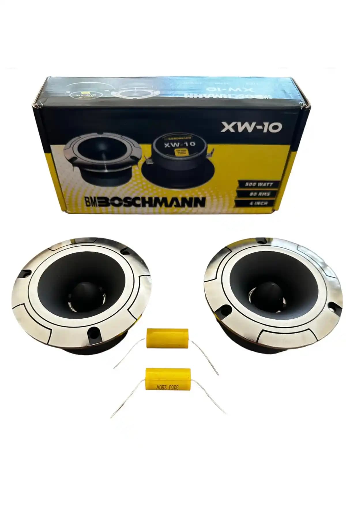 Bm Audio Navigo 10 cm 400 Watt Profesyonel Dom Tweeter ile Yüksek Ses Kalitesi ve Estetik Tasarım