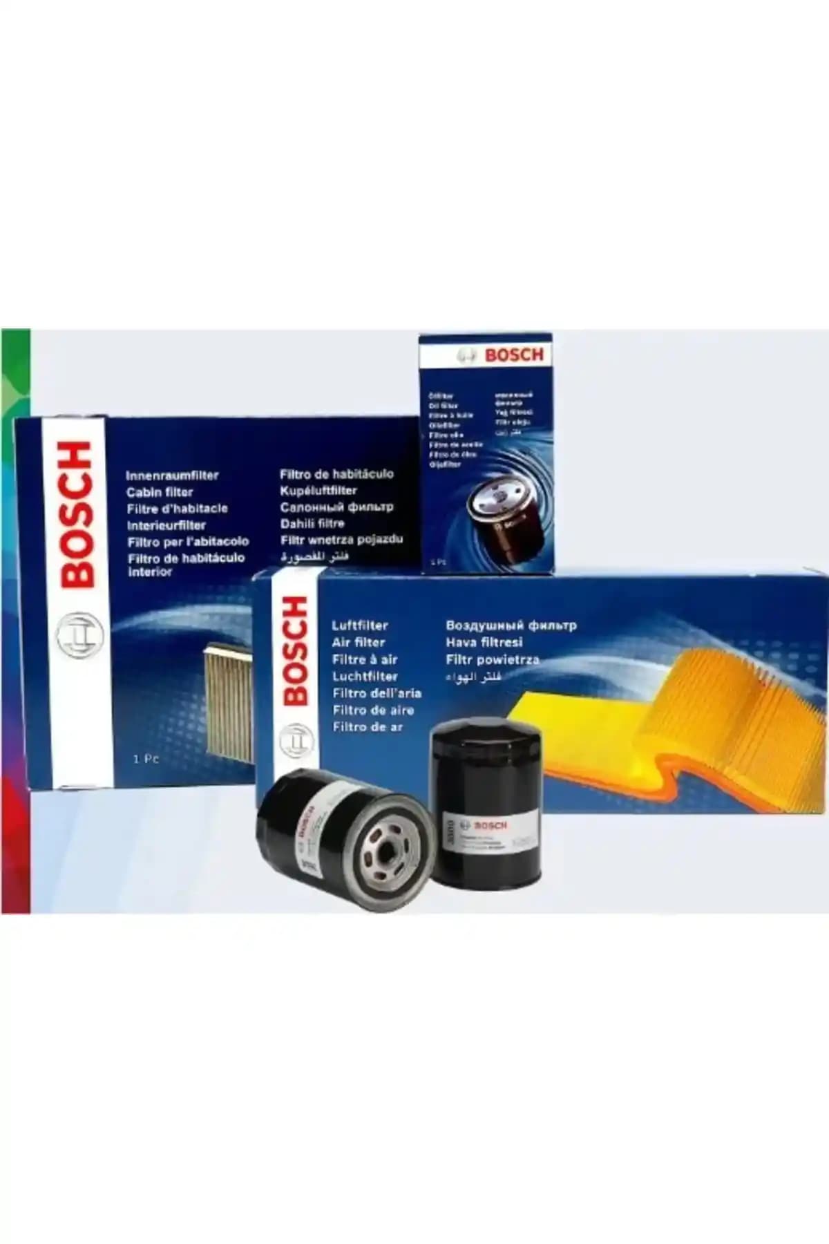 Bosch Corolla 1.33 ve 1.6 Benzinli Modeller İçin Uyumlu Filtre Bakım Seti
