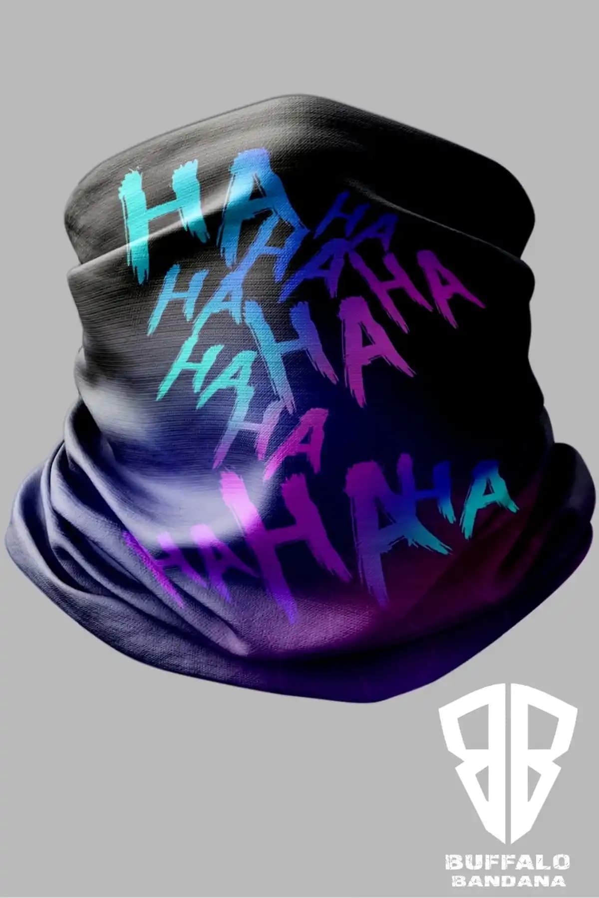 Buffalo Yazı Tasarımlı Motorcu Buff Maske Outdoor Çok Amaçlı Yüz Maskesi