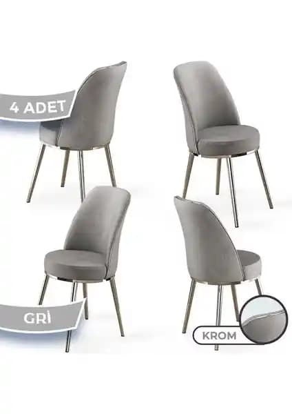 Canisa Pefa Serisi Mutfak Sandalyesi Modern Tasarım ve Dayanıklılık Sağlar