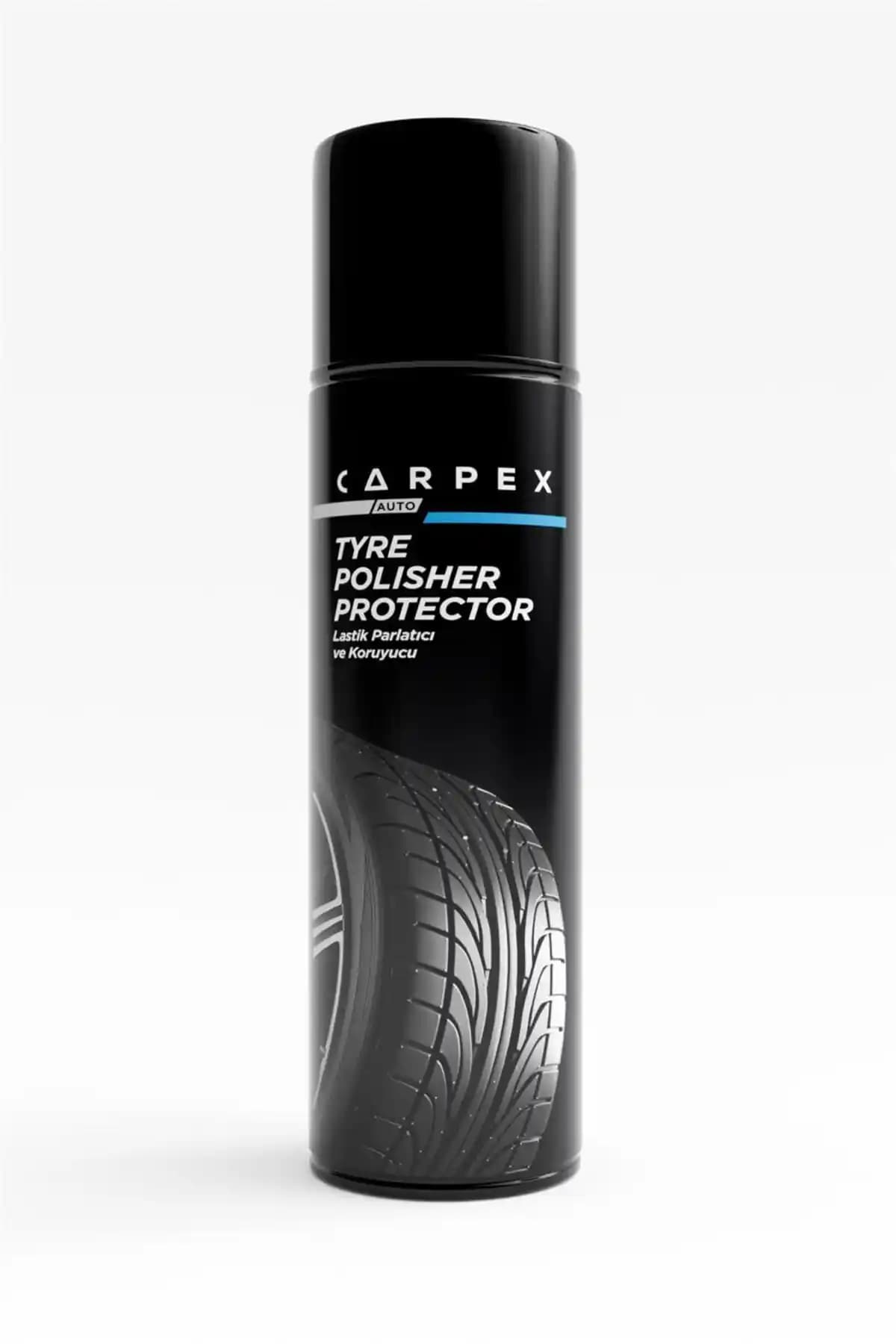 Carpex Lastik Parlatıcı ve Koruyucu Aerosol ile Lastik Bakımında Yenilikçi Çözüm
