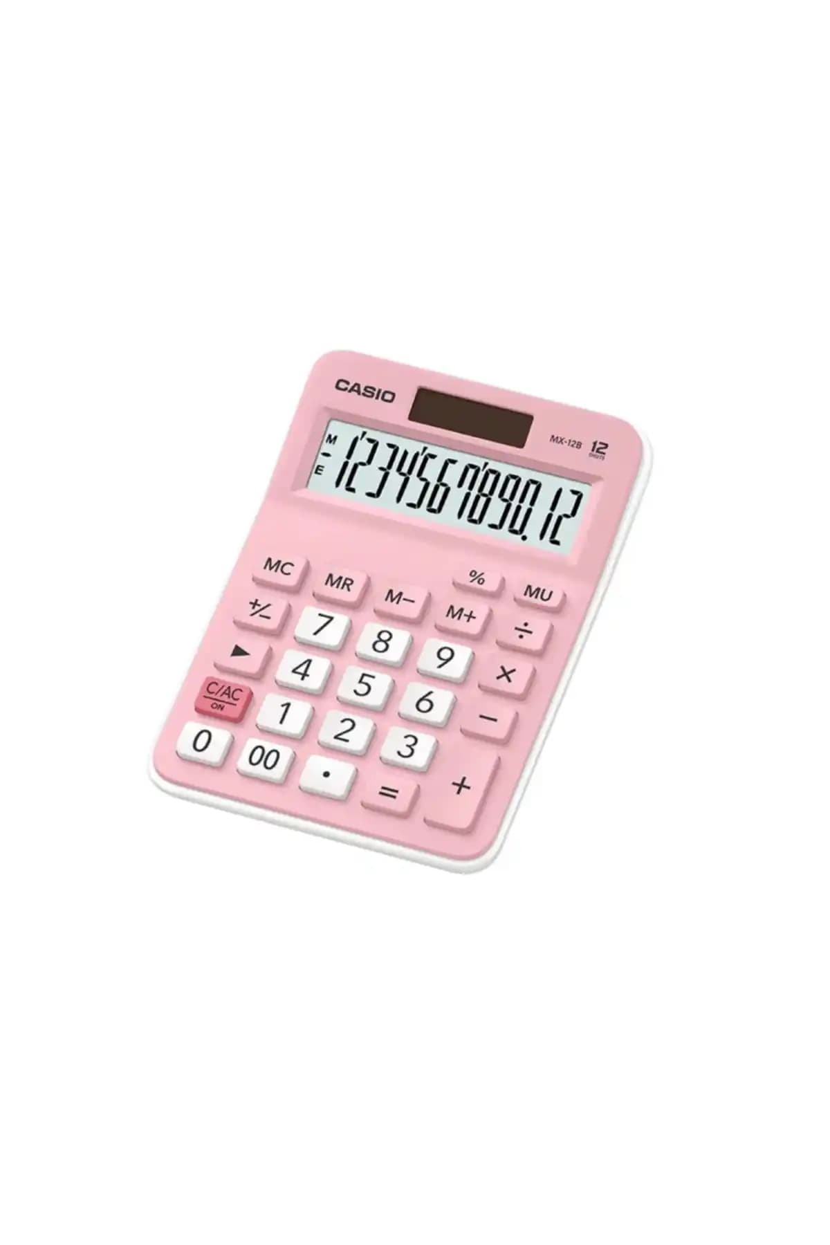 Casio MX-12B-PK Masaüstü Bilimsel Hesap Makinesi Estetik ve Fonksiyonellik Özellikleri