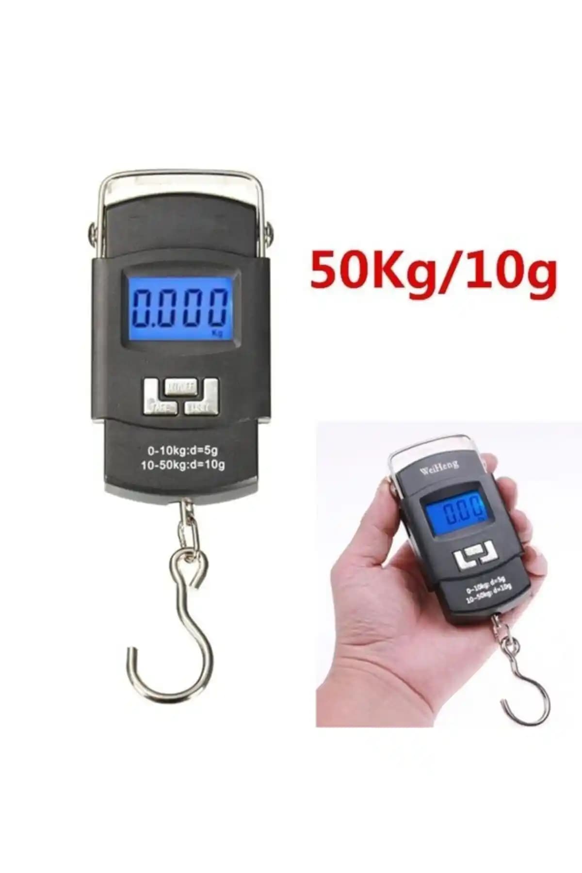 Çok Amaçlı Taşınabilir Dijital El Kantarı 50 Kg Kapasite ve Hassas Ölçüm Özellikleriyle