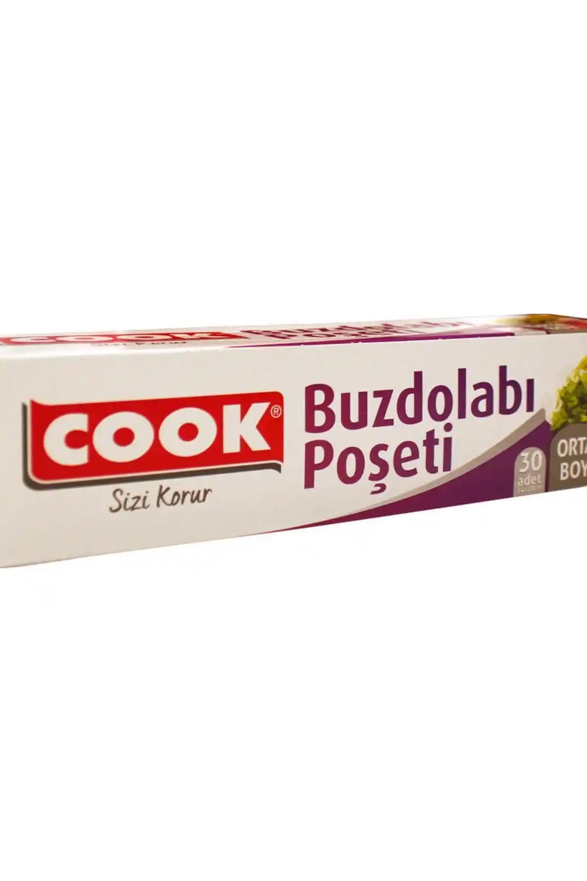 COOK Orta Boy Buzdolabı Poşeti: Mutfakta Hijyenik ve Ekonomik Saklama Çözümü