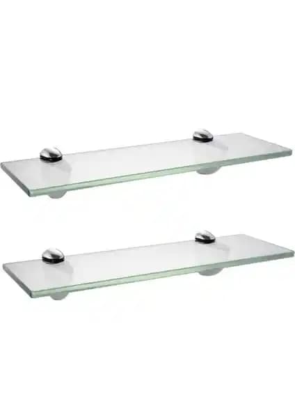 Depolife Cam Raf Seti Modern ve Şık Tasarımıyla Dekorasyonunuza Estetik Katıyor