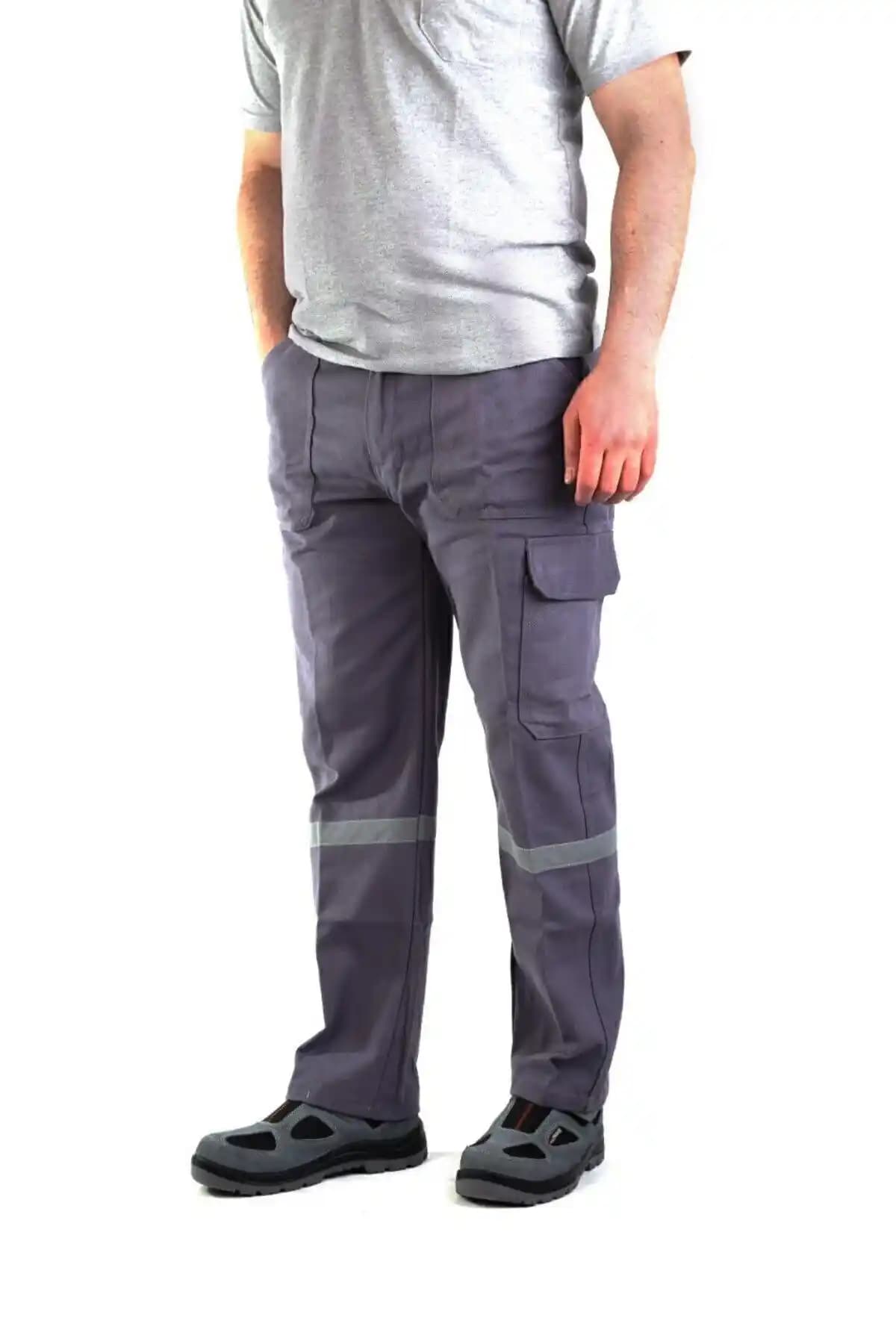 ESERIS 7-7 Gabardin Komçepli İş Pantolonu: Kış Koşullarına Uygun Güvenlik ve Konfor