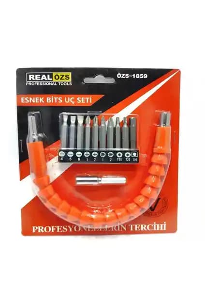 Evim Shopping Bükülebilir Esnek Şaft Bits ile Çok Amaçlı Vida ve Delme İşlemleri