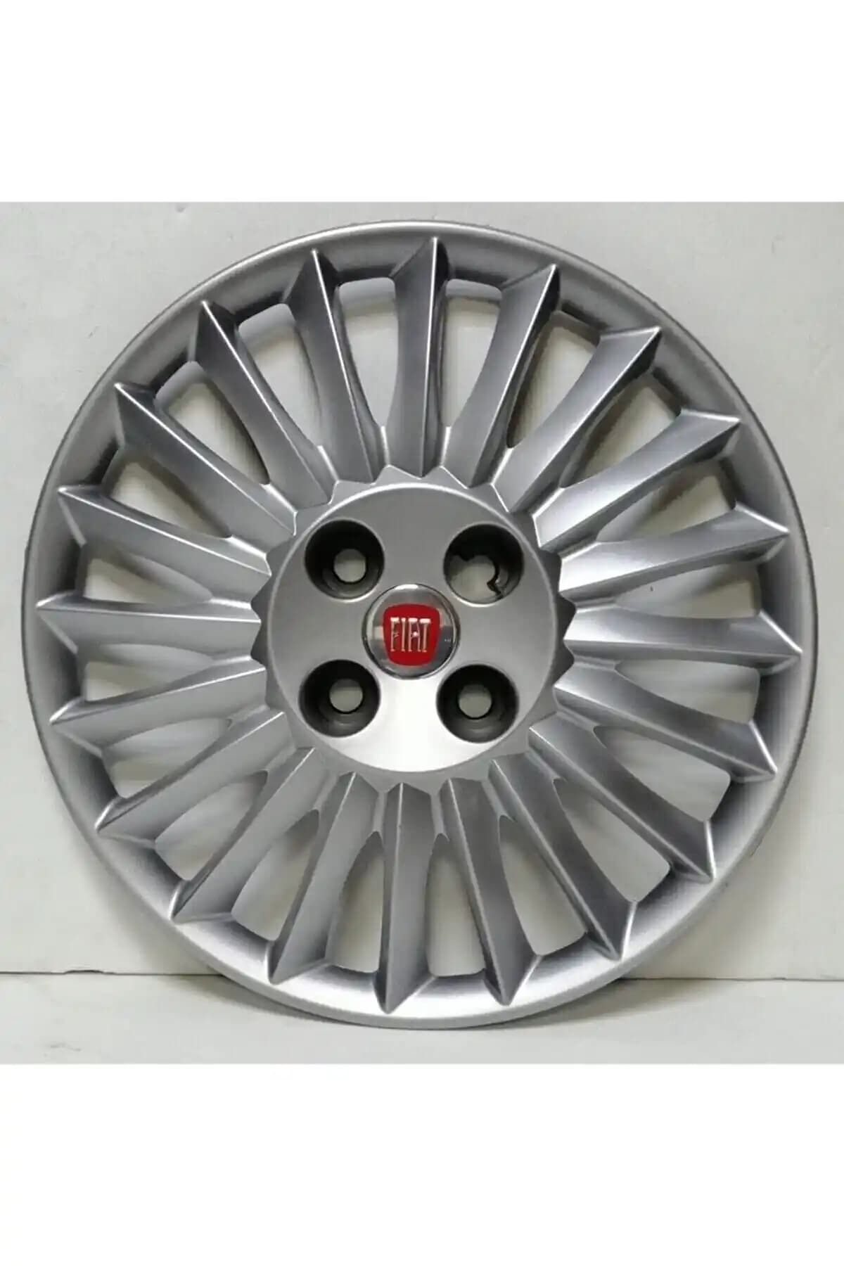 Fiat Araçlar İçin 15 İnç Kırılmaz Jant Kapağı Seti Dayanıklılık ve Uyum Sağlar