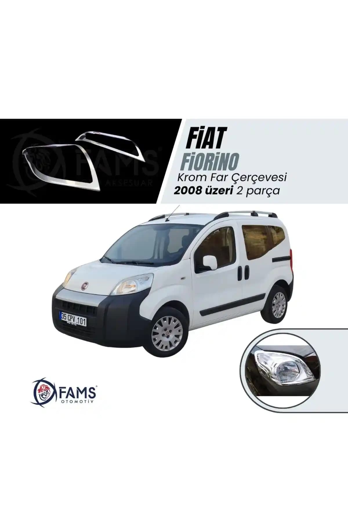 Fiat Fiorino İçin FAMS Oto Krom Far Çerçevesi Detaylı İnceleme ve Uygulama Rehberi