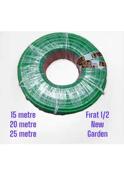 Fırat Bahçe Hortumu 1/2 New Garden ve Meteor Örgülü 1/2 Karşılaştırması