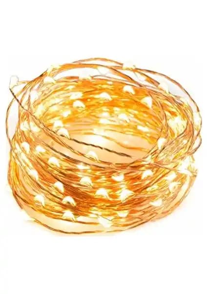 Foto Zeynep HİDZ Tel Led Işık 5 Metre Estetik ve Çok Yönlü Dekoratif Aydınlatma Çözümü