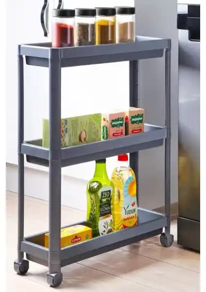 Frapan Home Tekerlekli Raf Ünitesi: Çok Amaçlı ve Pratik Depolama Çözümü