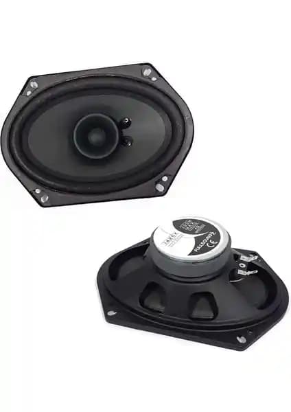 Fullsound Oval 5x7 Oto Hoparlör 200W RMS Güç ve Geniş Ses Alanı Sunar