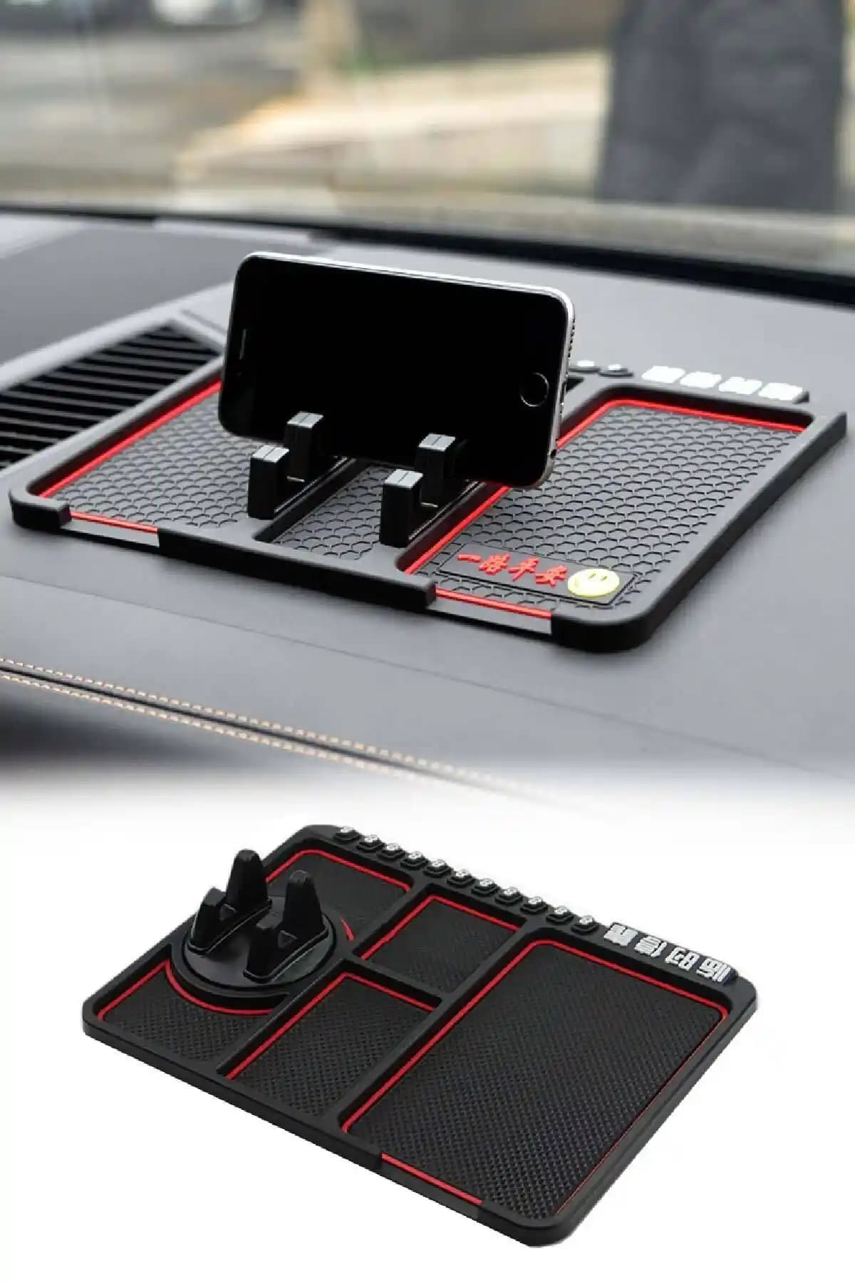 Genel Markalar Araç İçi Kaydırmaz Ped: Çok Yönlü ve Dayanıklı Telefon Tutucu Özelliğiyle