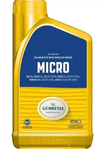 Gübretaş Micro Sıvı Yaprak Gübreleri: Mikro Besinlerle Bitki Sağlığını Destekleyen Çözüm