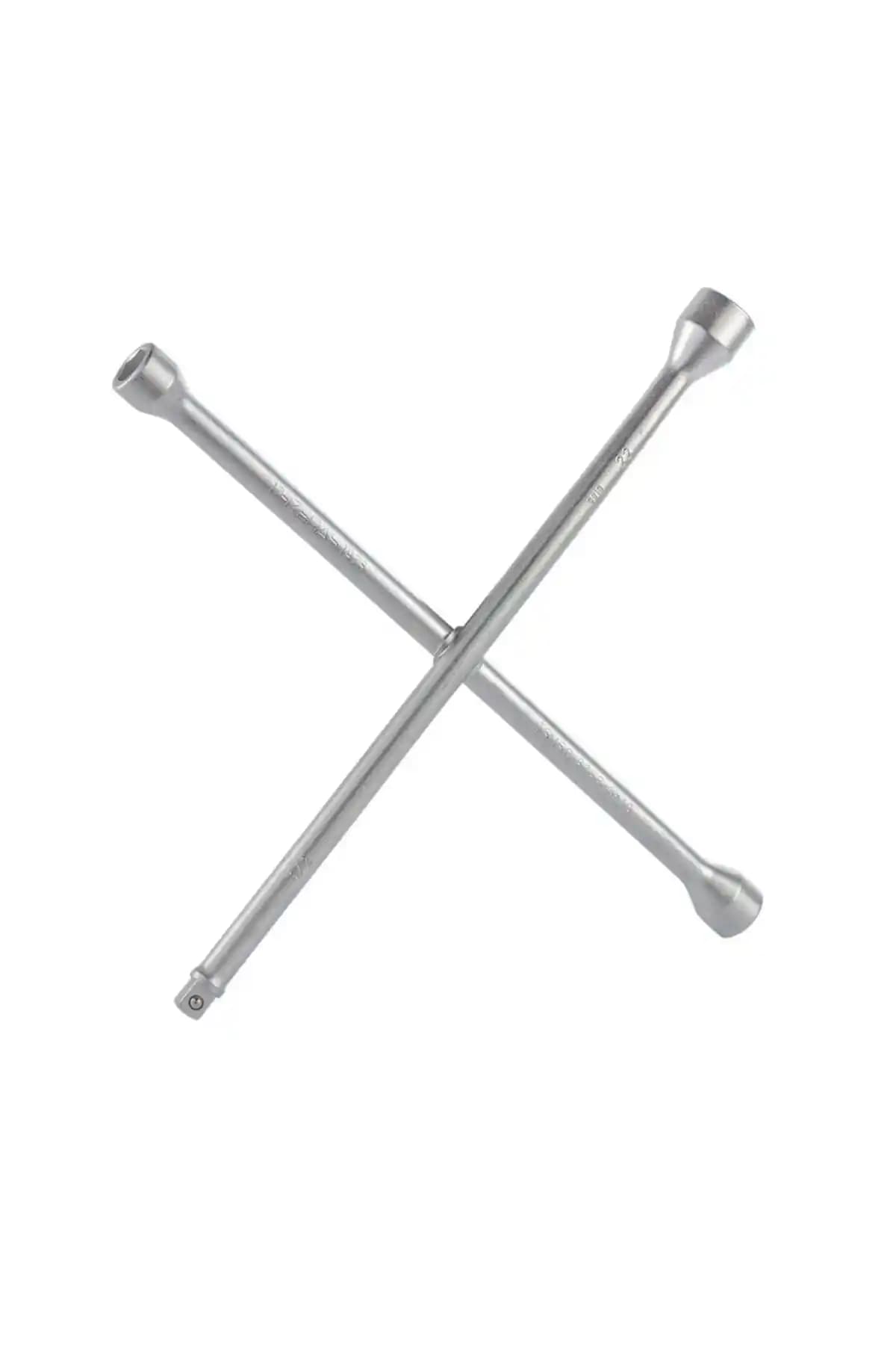 İzeltaş Bijon Anahtarı 1/2 Adaptörlü İstavroz Tipi Endüstriyel El Aleti