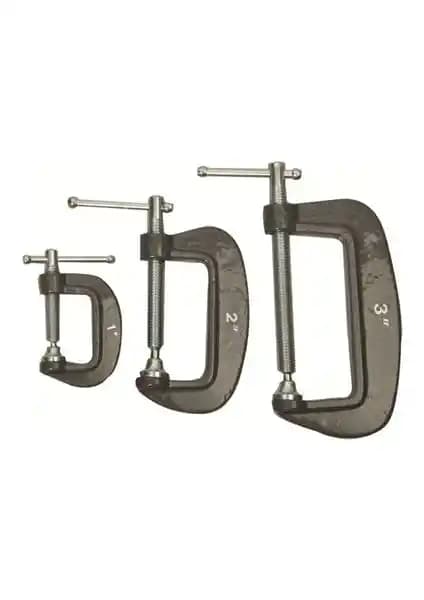 Jf İşkence Seti G Tipi 3Lü Metal Mengene Seti Dayanıklı ve Çok Amaçlı Kullanım İçin