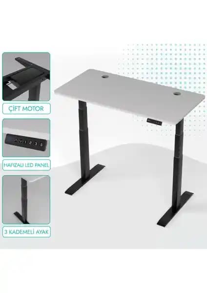 Karr Office O-Flex Duo Elektrikli Yükseklik Ayarlı Masa: Modern ve Ergonomik Ofis Çözümü