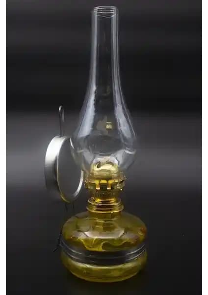 Kristal Cam Nostaljik Gaz Lambası: Estetik ve Fonksiyonellik Bir Arada