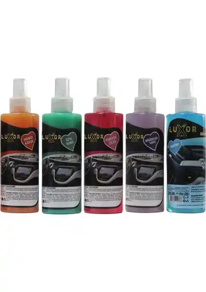 Luxor 5'li Koku Seti Ev ve Araç İçin Çok Yönlü Aromalar Sunar