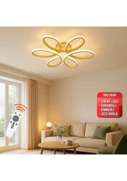 Luxor 60 cm Kumandalı Modern LED Aydınlatma Tavsiye ve Özellikleri