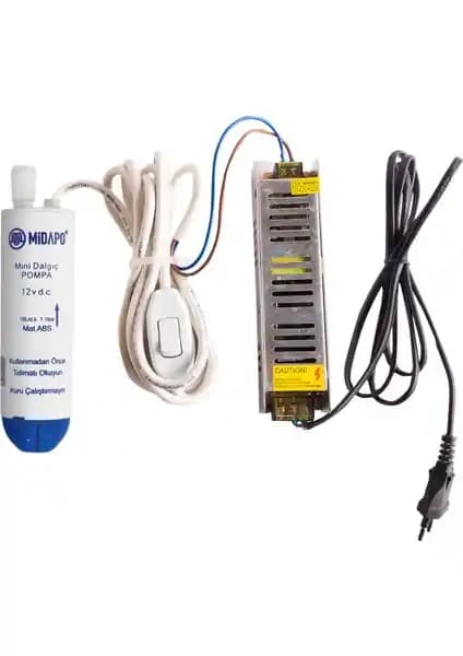 Midapo Mini Dalgıç Pompa 12-220V: Çok Amaçlı ve Pratik Sıvı Transfer Cihazı