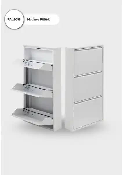 Mobilya Pratik Metal Ayakkabılık Karşılaştırması Beyaz ve Siyah Modelleri Analizi