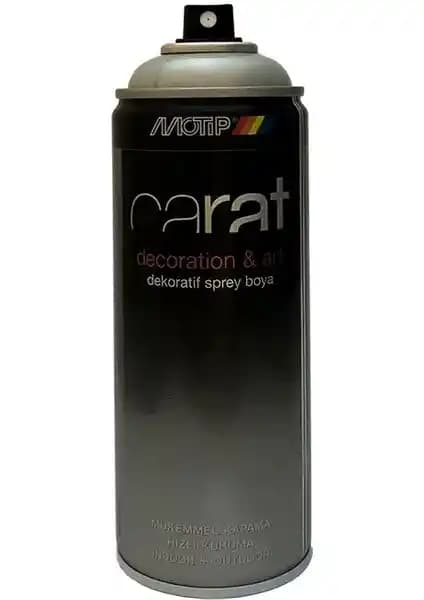 Motip Carat Metalik Gümüş Gri Sprey Jant Boyası ve Polisan Metalik Sprey Boya Karşılaştırması