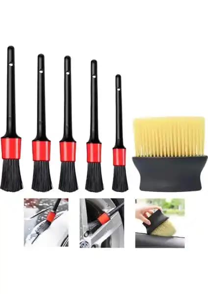 Mucit Home Araç Temizlik Fırça Seti İç Dış Detaylı Temizlik Çözümü