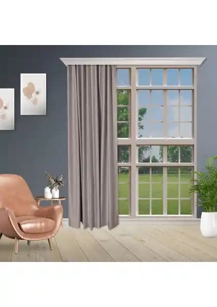 Perhal Gri Black Out ve Perle Home Açık Gri Fon Perdeleri Karşılaştırması