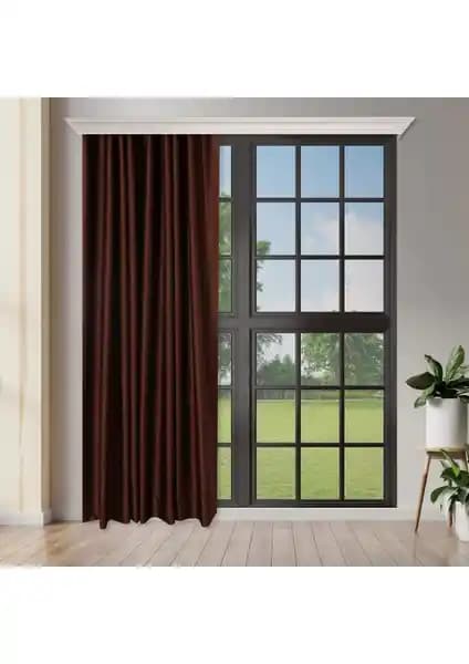 Perhal Kahverengi Black Out ve Perle Home Açık Gri Perde Karşılaştırması