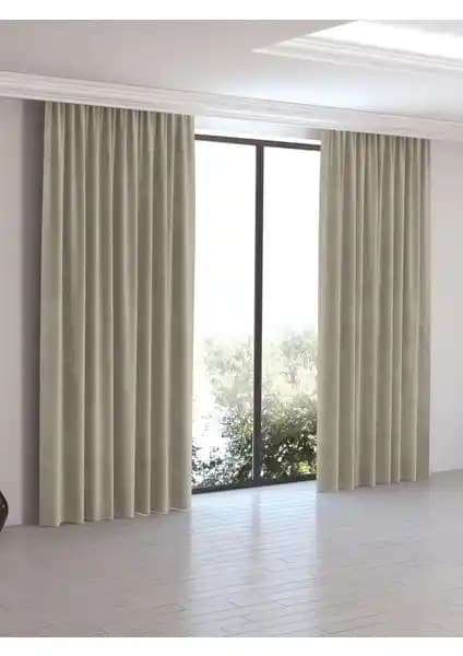 Perle Home Daily Series Fon Perde Karşılaştırması: Keten ve Ada Çayı Renkleri