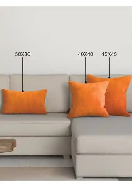 Perle Home Günlük Serisi Mandalina Renkli Kırlent Yastık Kılıfı Detaylı Tanıtım ve Özellikler