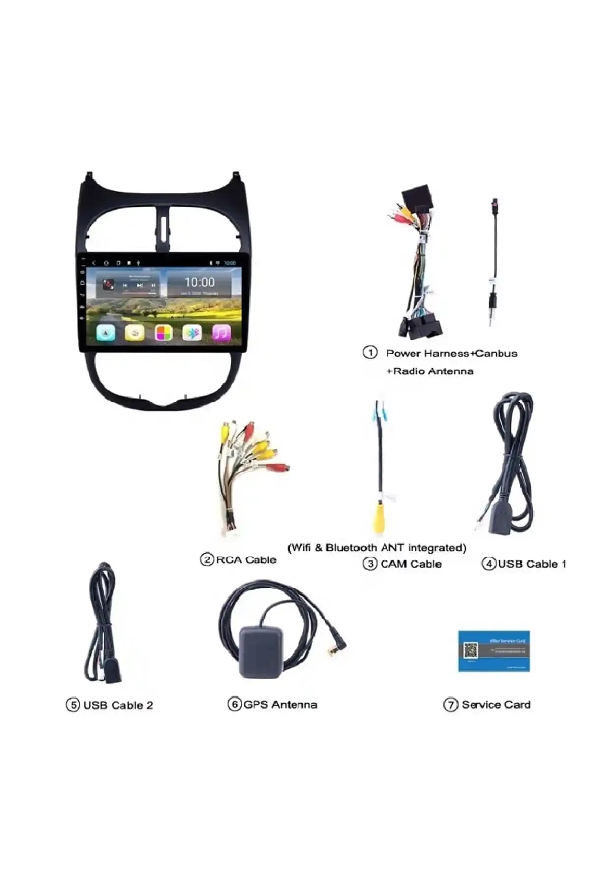 Peugeot 206 İçin Flytech Android Multimedya Navigasyon Teybi Özellikleri ve Kullanıcı Yorumları