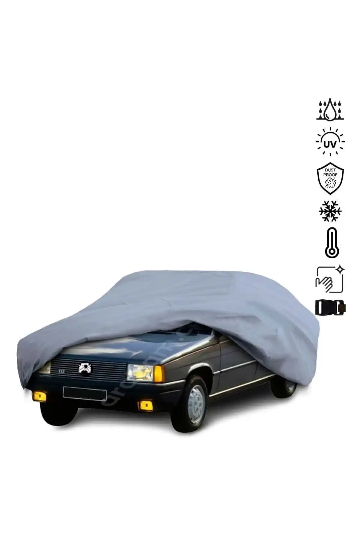 Renault 9 Broadway için su geçirmez ve UV koruyucu oto branda detaylı inceleme