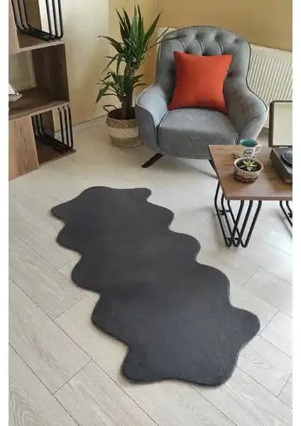 Sarar Peluş Post Halı Karşılaştırması Antrasit ve Beyaz Renk Seçenekleri