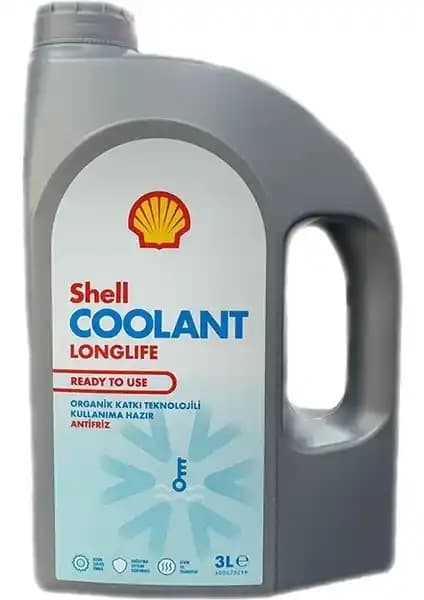 Shell Coolant Longlife RTU Kırmızı Antifriz: Yüksek Performanslı Motor Soğutma Sıvısı