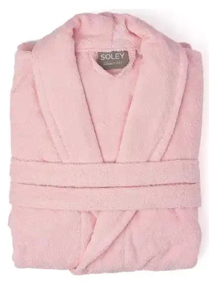 Soley Minerva %100 Pamuklu Kadın ve Erkek Unisex Bornozları Konfor ve Şıklık Bir Arada