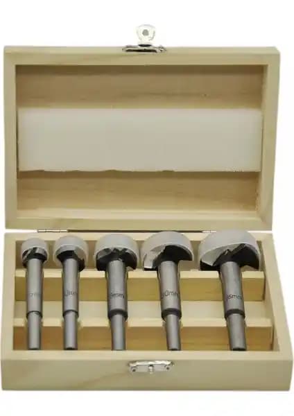 Titi 3400 Tas Menteşe Freze Uç Seti: Çok Yönlü Ahşap Kesim ve Şekillendirme Araçları