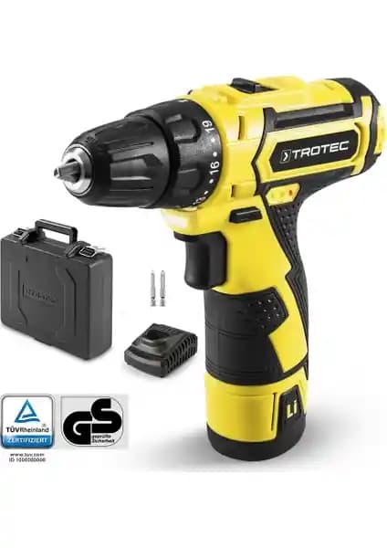 Trotec PSCS 10-12V Akülü Vidalama Tornavida: Güçlü Performans ve Ergonomik Tasarım