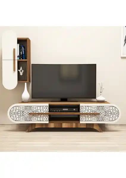 Variant Concept Defne ve Variant Milan Ceviz TV Üniteleri Karşılaştırması