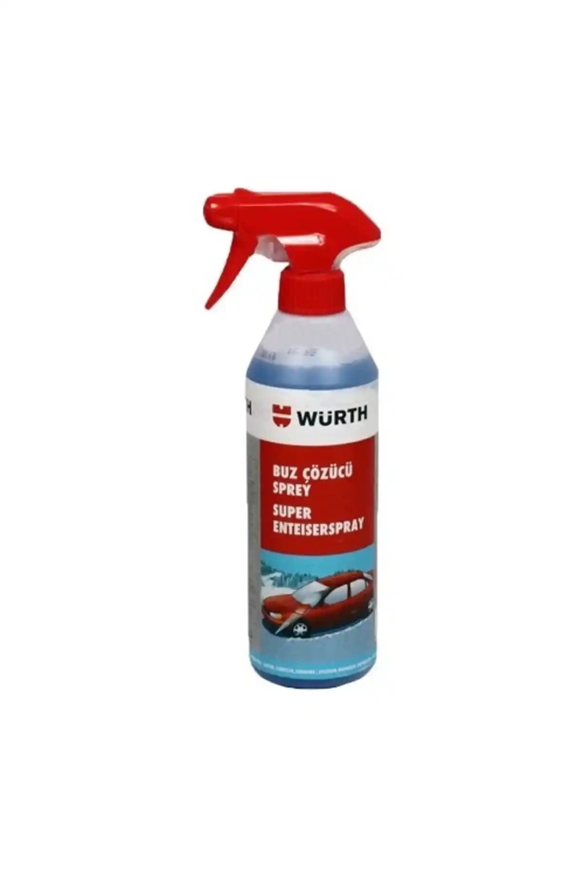 Würth Buz Çözücü Sprey 500 Ml ile Kış Aylarında Güvenli ve Pratik Cam Temizliği