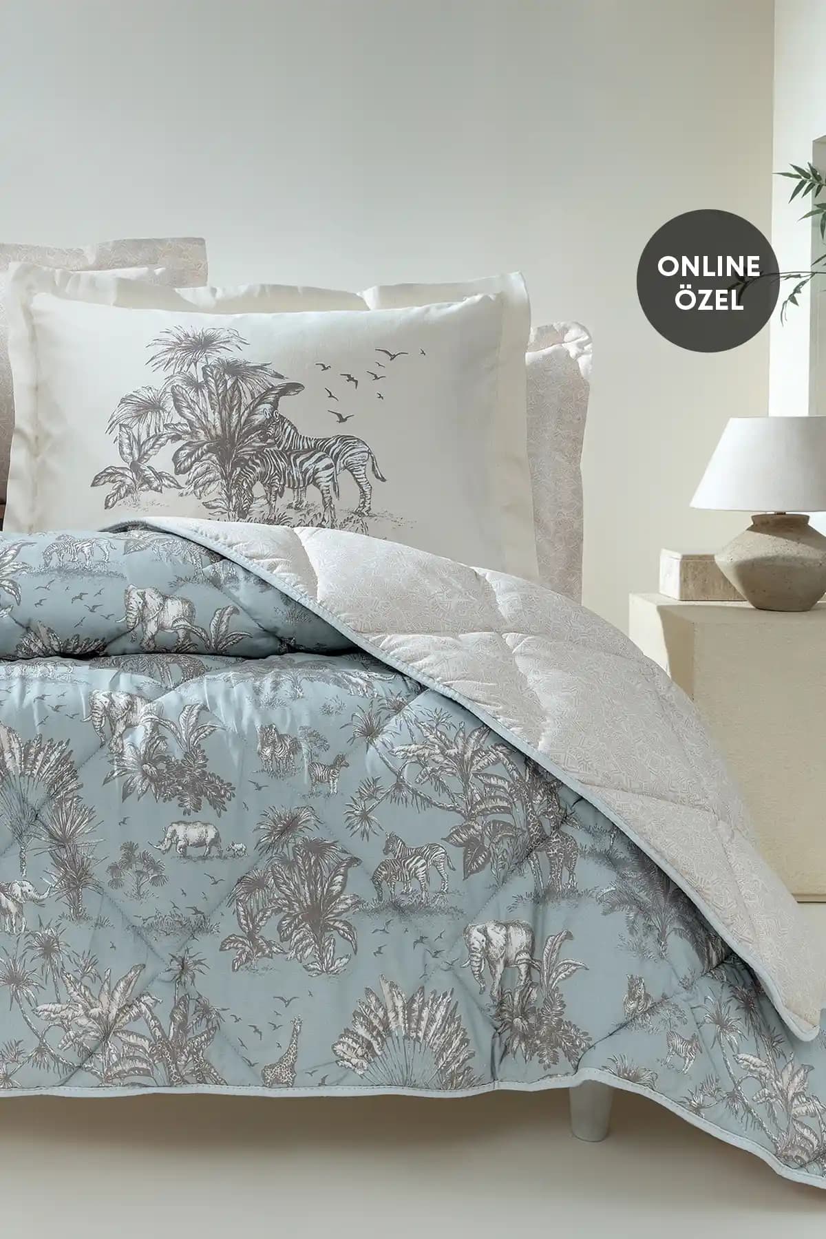 Yataş Aster Tek Kişilik Uyku Seti Adaçayı Doğa ve Modernlik Buluşması