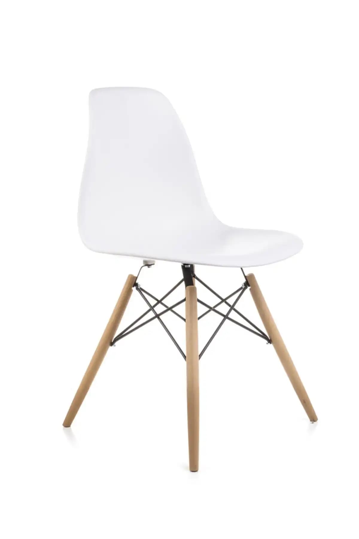 Dorcia Home Mona Beyaz Sandalye Modern Tasarım ve Dayanıklılık Sunar