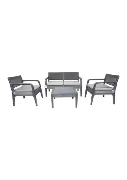 Bahçe ve Teras Kullanımı için Bahex Rattan ve Mandella Latte Oturma Gruplarının Karşılaştırması 2