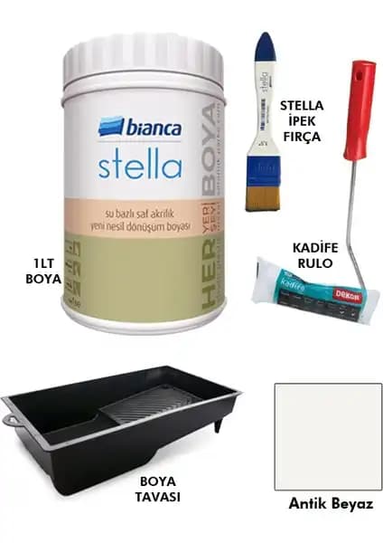 Bianca Stella Boya Karşılaştırması: 4 Parçalı Set ve Mermer Efekt Sprey Boya 1
